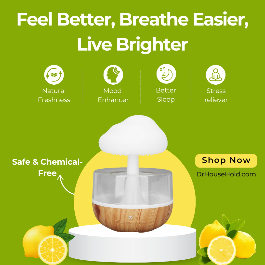 CloudMist™ Soothing Rain Humidifier & Aroma Diffuser