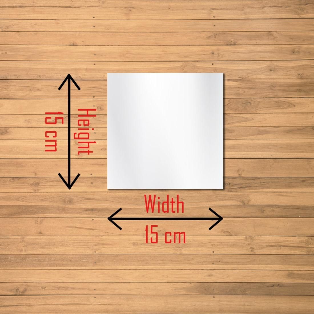3D Acrylic Mirror Squares