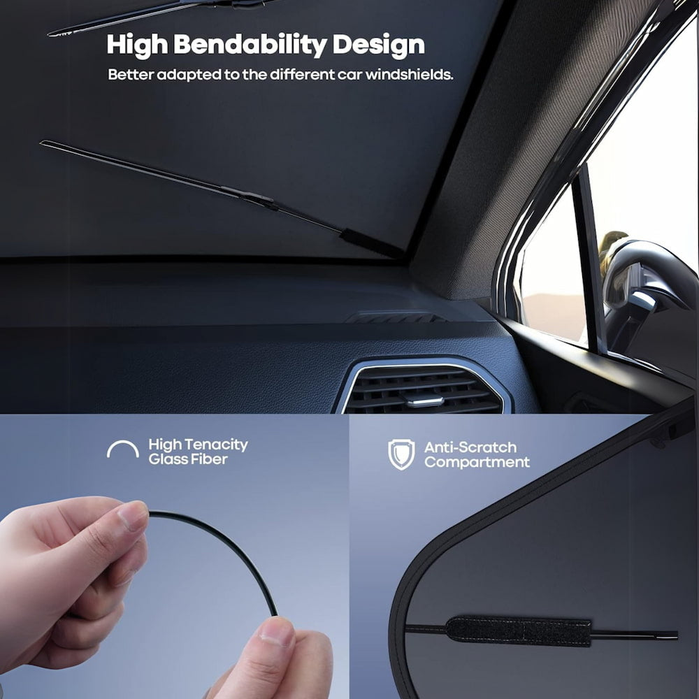 Universal Car Sun Shade Windshield Umbrella