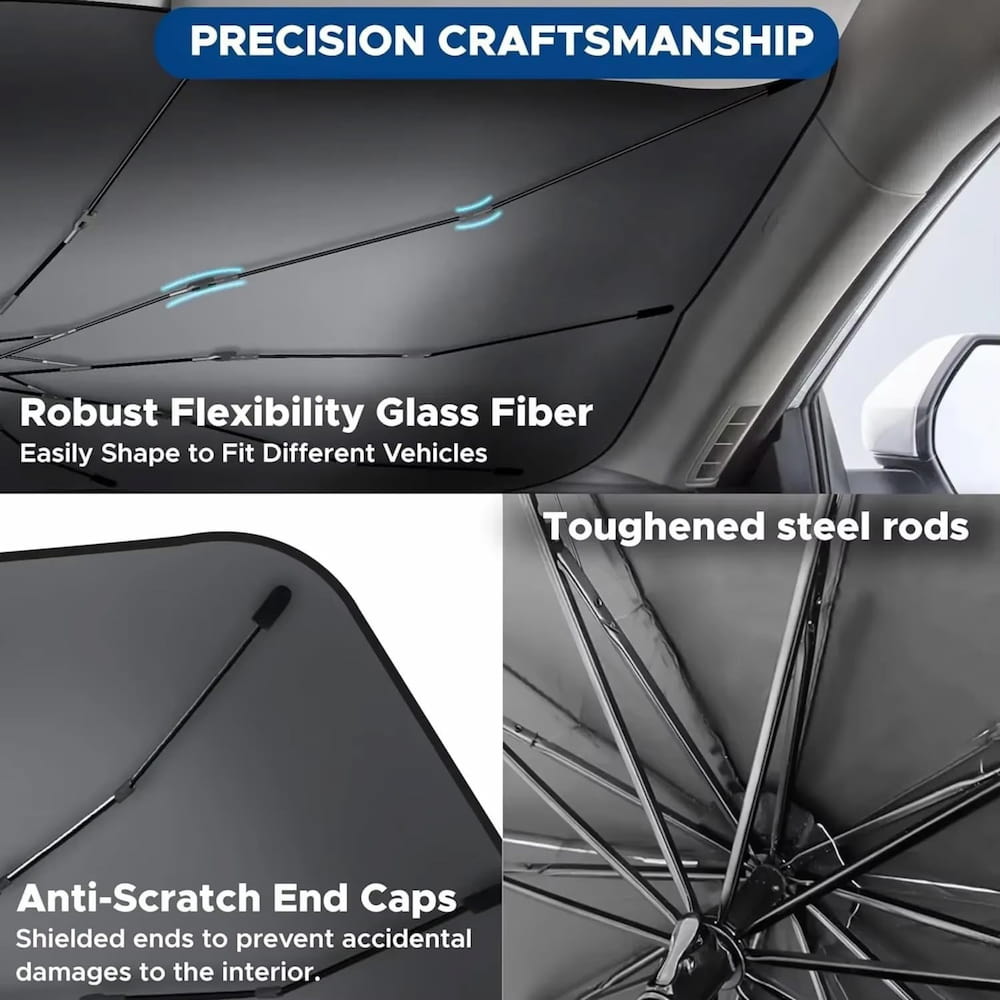 Universal Car Sun Shade Windshield Umbrella