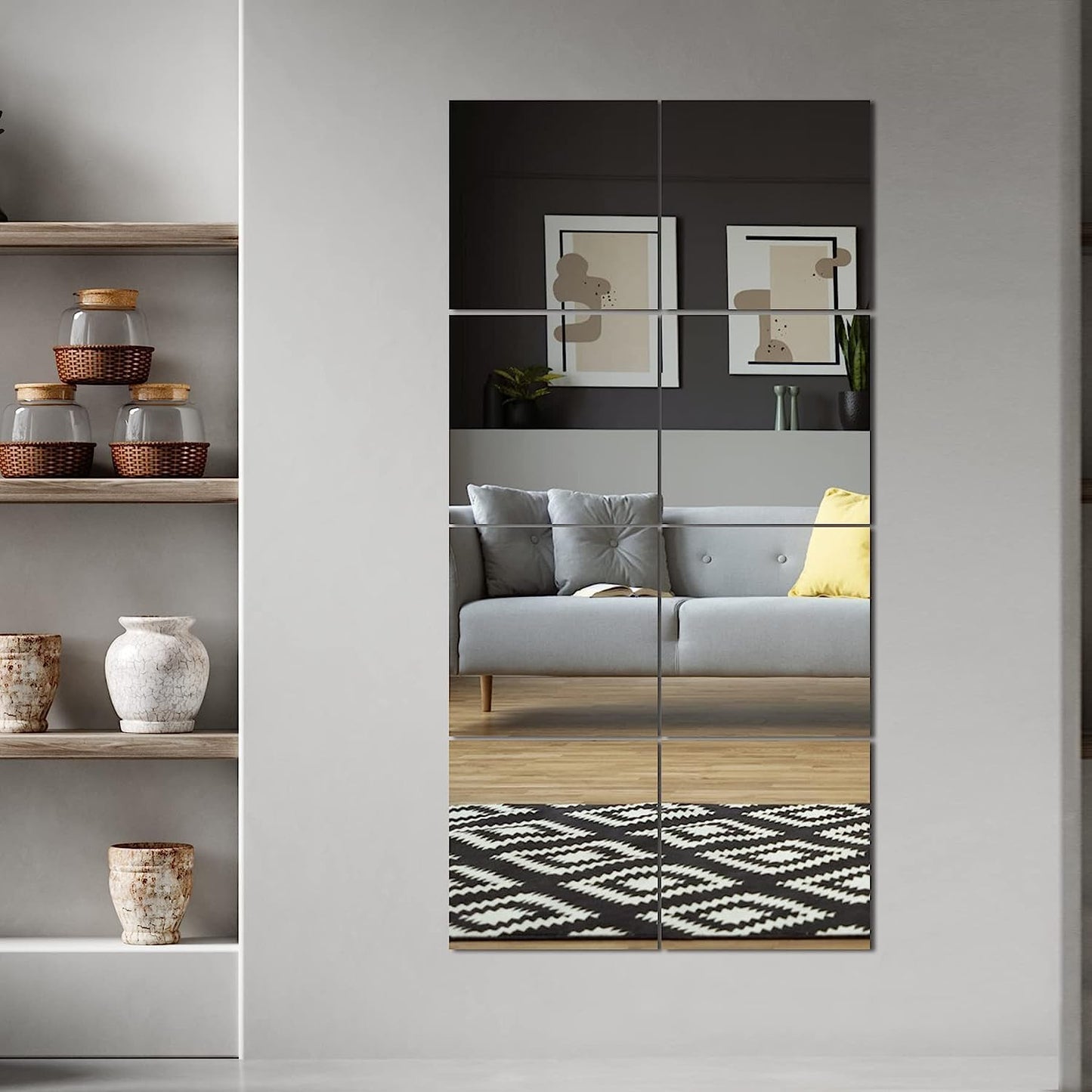 3D Acrylic Mirror Squares