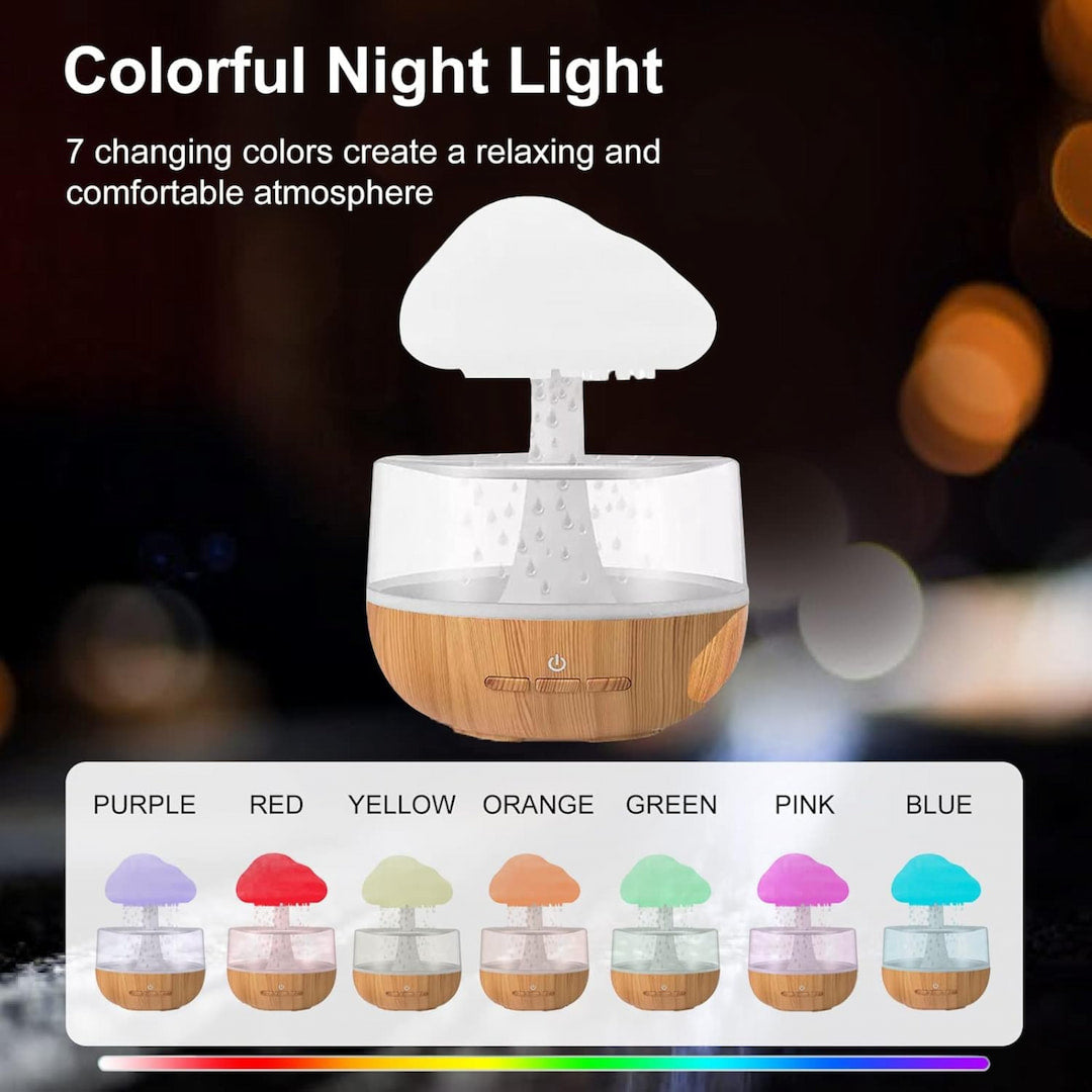 CloudMist™ Soothing Rain Humidifier & Aroma Diffuser