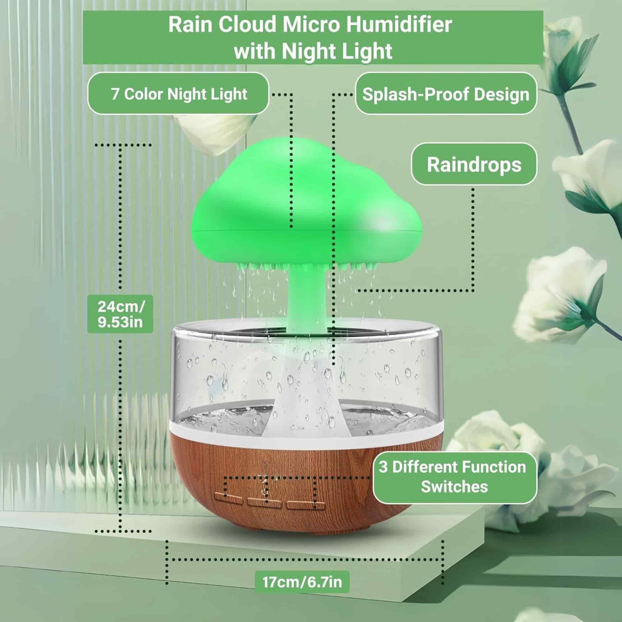 Cloud Rain Humidifier