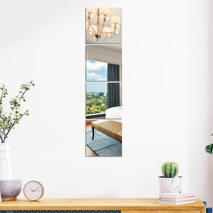 3D Acrylic Mirror Squares