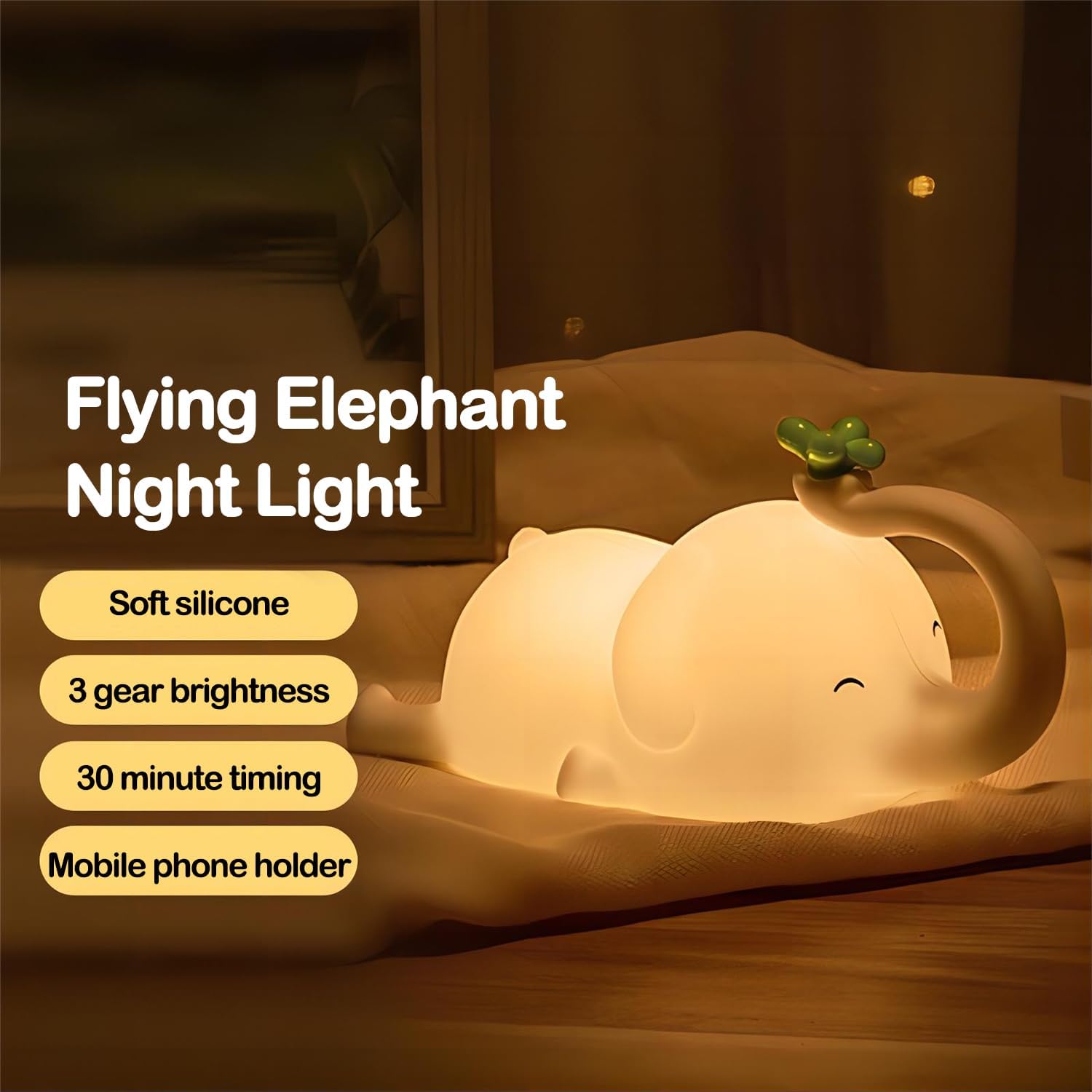 Elephant Silicone Lamp