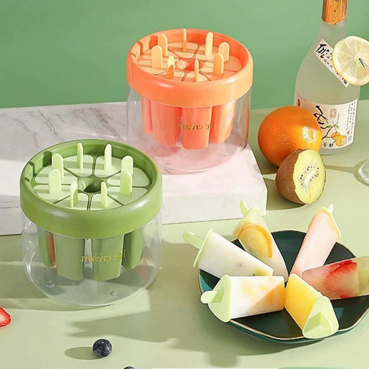 ChillCraft 8-Piece Ice Pop Mould Set