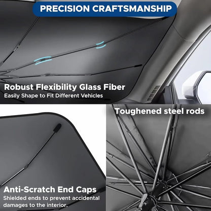 Universal Car Sun Shade Windshield Umbrella