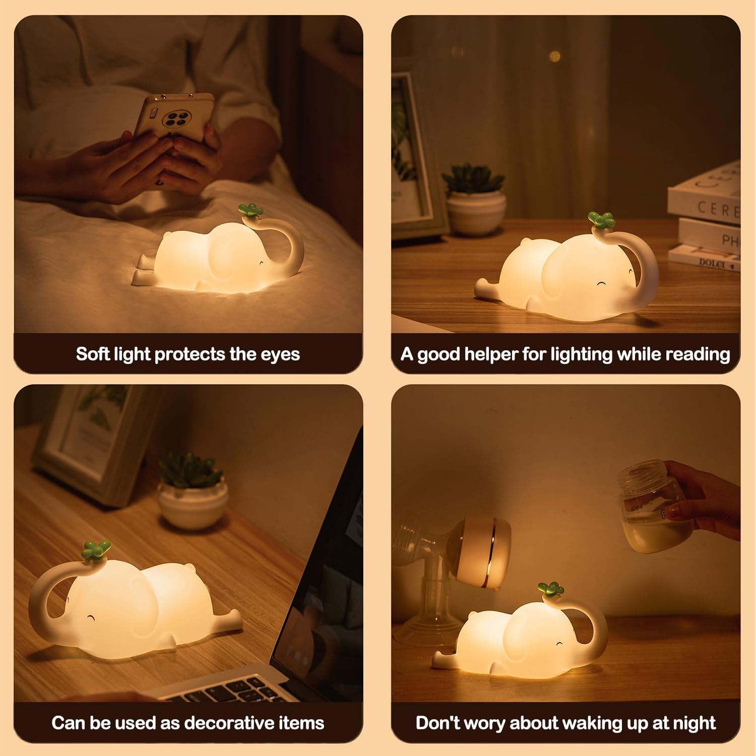 Elephant Silicone Lamp