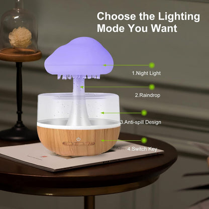 CloudMist™ Soothing Rain Humidifier & Aroma Diffuser