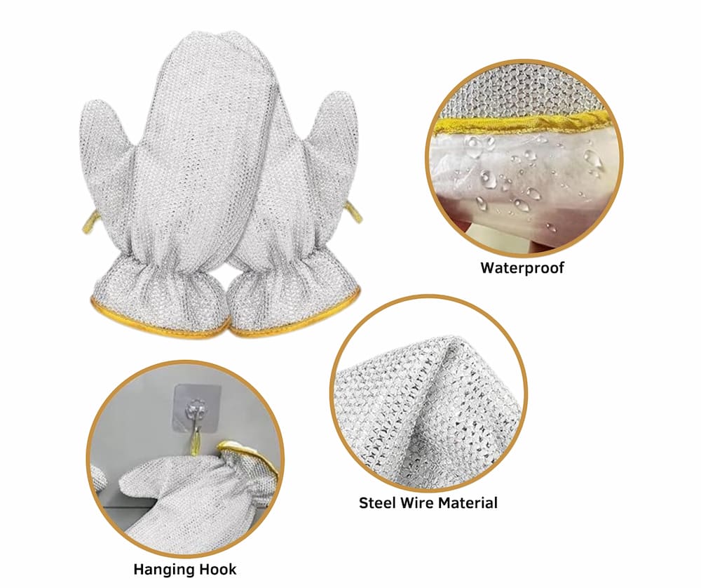 Wire Cleaning Gloves