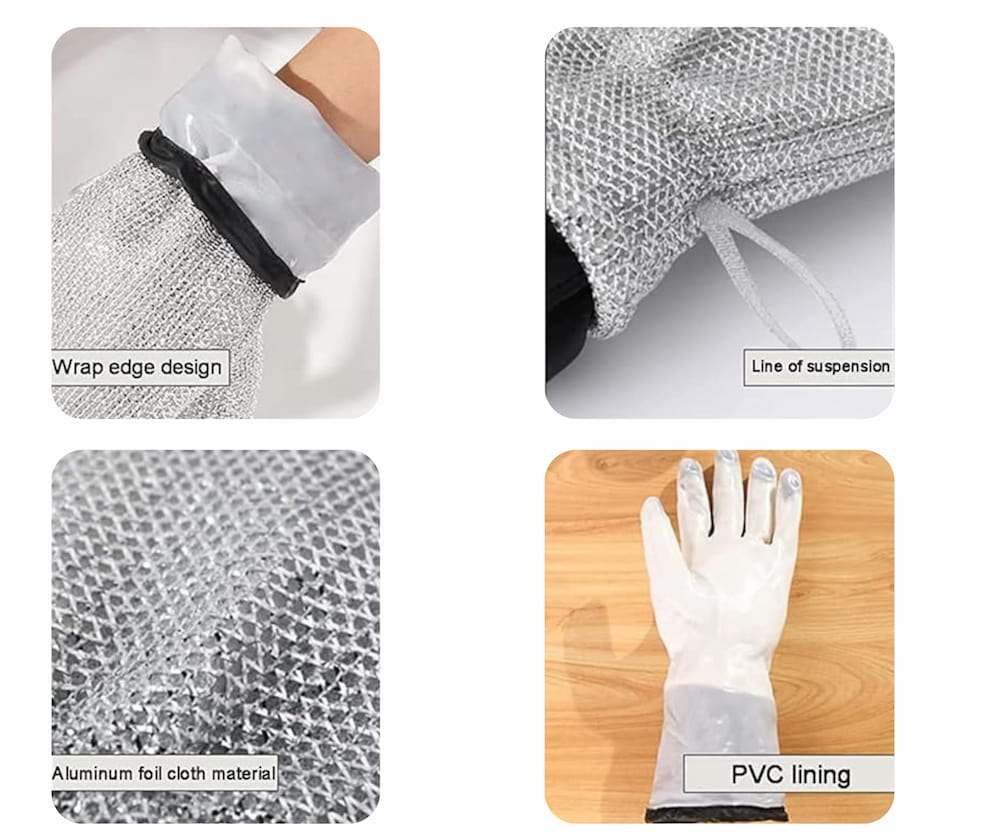 Wire Cleaning Gloves